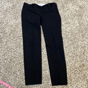 J Crew Minnie style black pant. Like new.